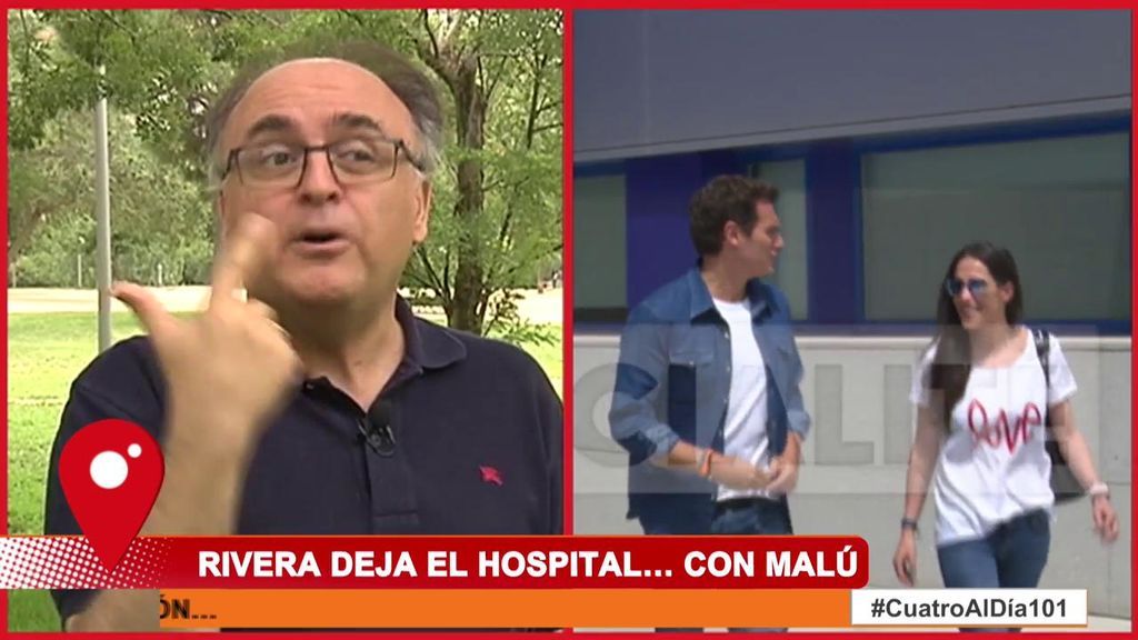 Los gestos entre Rivera y Malú: "Hay mucho afecto y agradecimiento por parte de Malú"