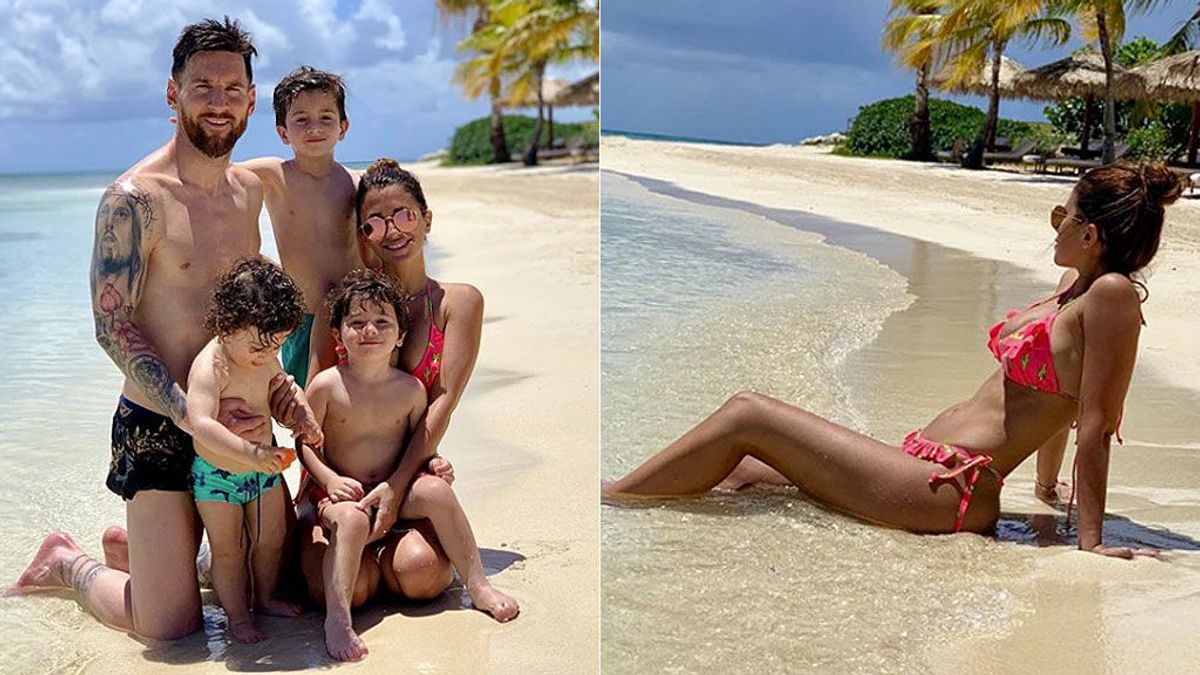 Las vacaciones de Leo Messi en familia: “Estamos en el paraíso”