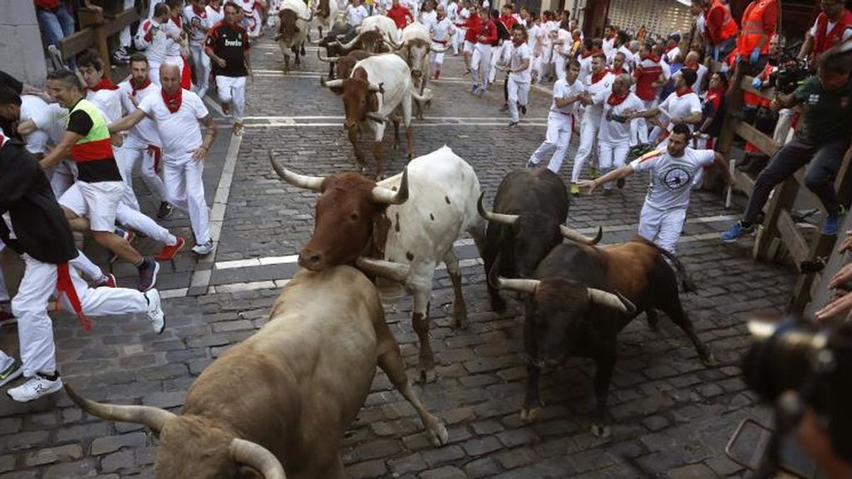 La estadística desmiente que los encierros de San Fermín de este año sean los más rápidos La estadística desmiente que los encierros de San Fermín de este año sean los más rápidos