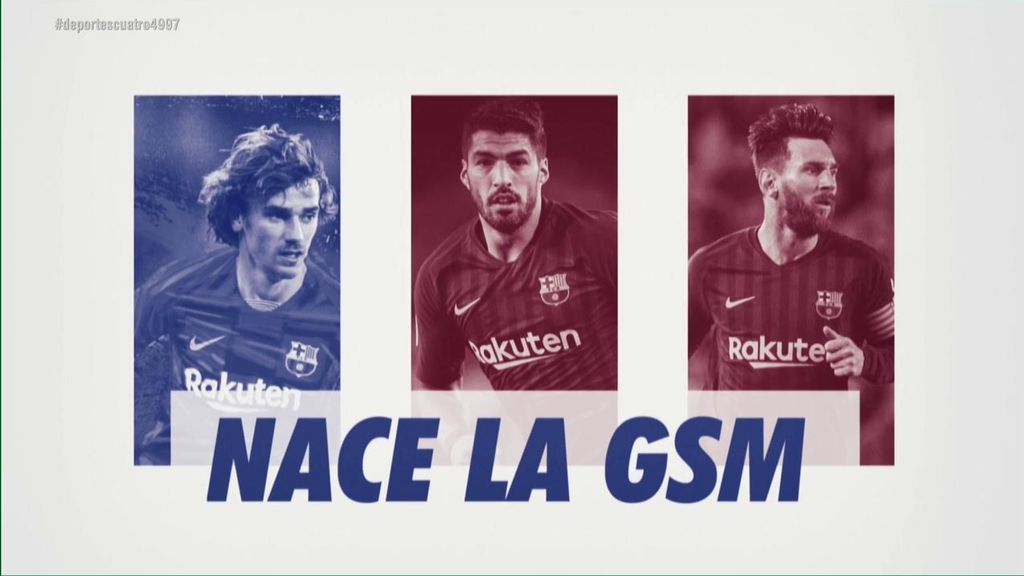 Giezmann, Messi y Suárez: El temible tridente del Barcelona para esta temporada