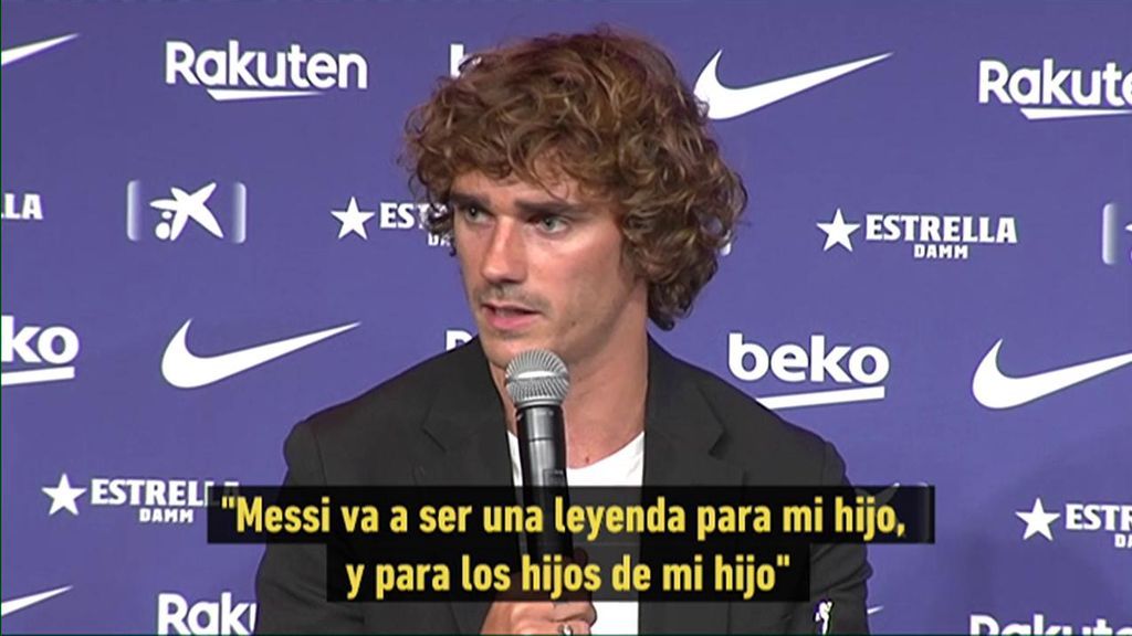 Las primeras palabra de Griezmann como futbolista del Barcelona: "Lo que me hace más feliz es compartir mate con Messi"