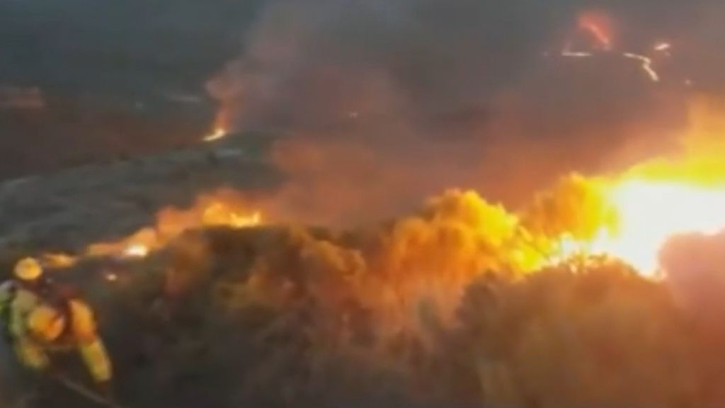 Incendios en Almería y Ávila