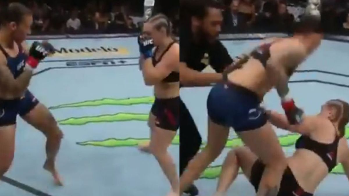 El KO más rápido de la historia del peso gallo femenino en UFC: ¡En 16 segundos!