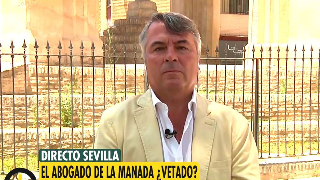 Agustín Martínez, a Sonsoles Ónega: "Le pido que dejen de llamarme 'abogado de La Manada"