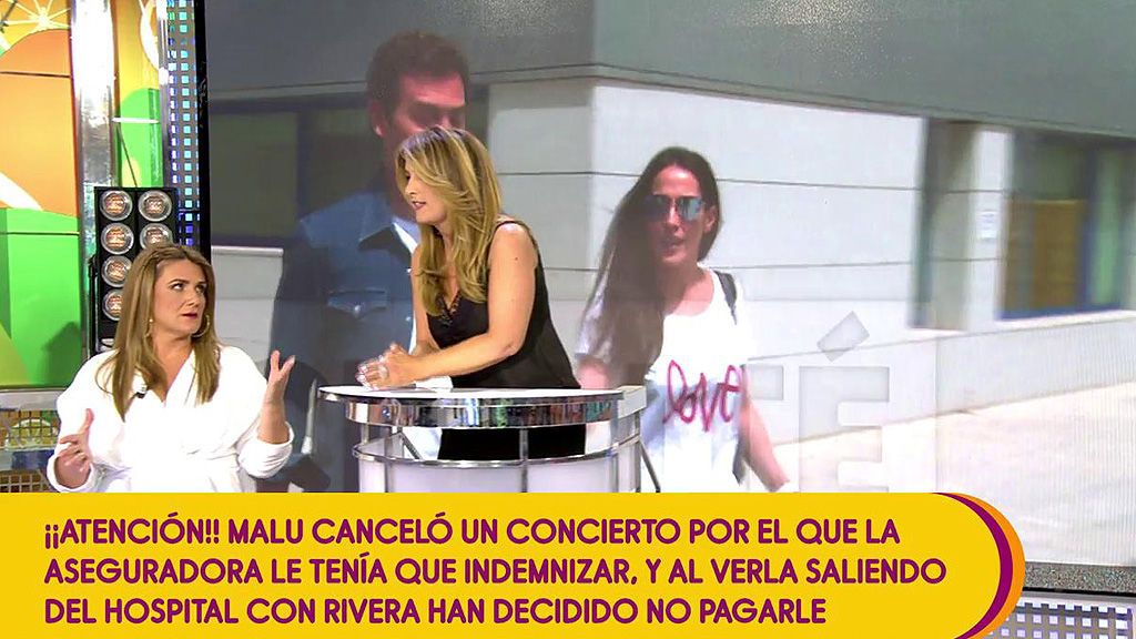 La salida del hospital de Malú acompañando a Rivera podría salirle cara: ha despertado "las suspicacias" del seguro, según Laura Fa