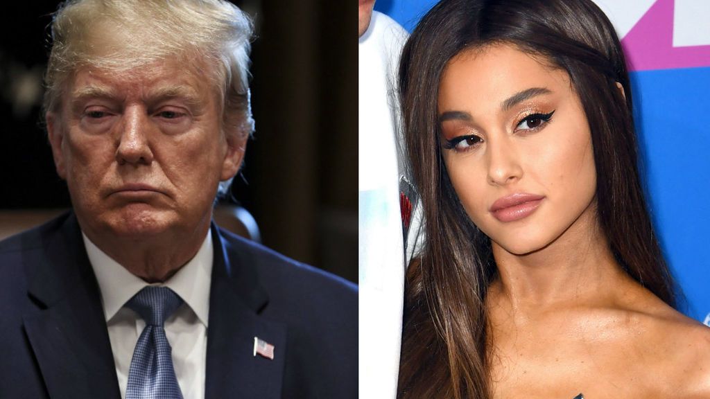 Donald Trump y Ariana Grande, dos de los personajes más influyentes de Internet