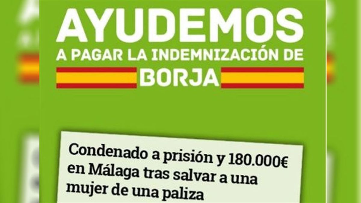 Borja acepta finalmente los 110.000 euros que Vox ha recaudado para hacer frente a la indemnización