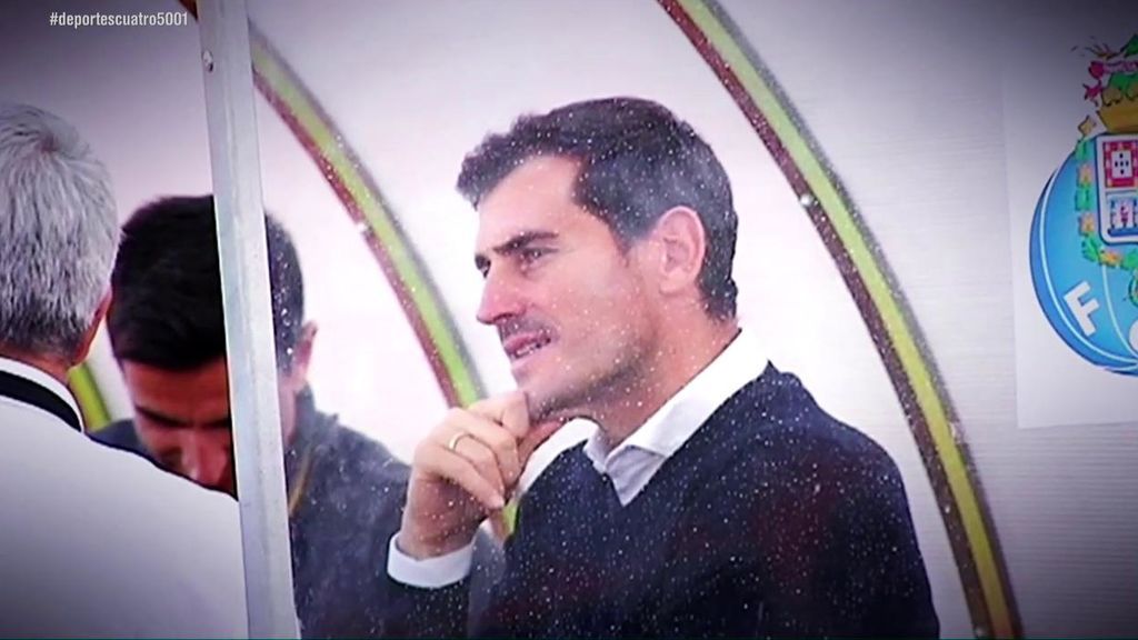La nueva vida de Iker Casillas: Su primer partido en su nuevo papel fuera del campo