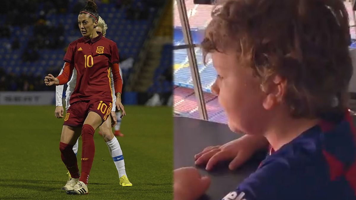 Un niño narra un golazo de Jenni Hermoso en el Camp Nou: “Suena genial”