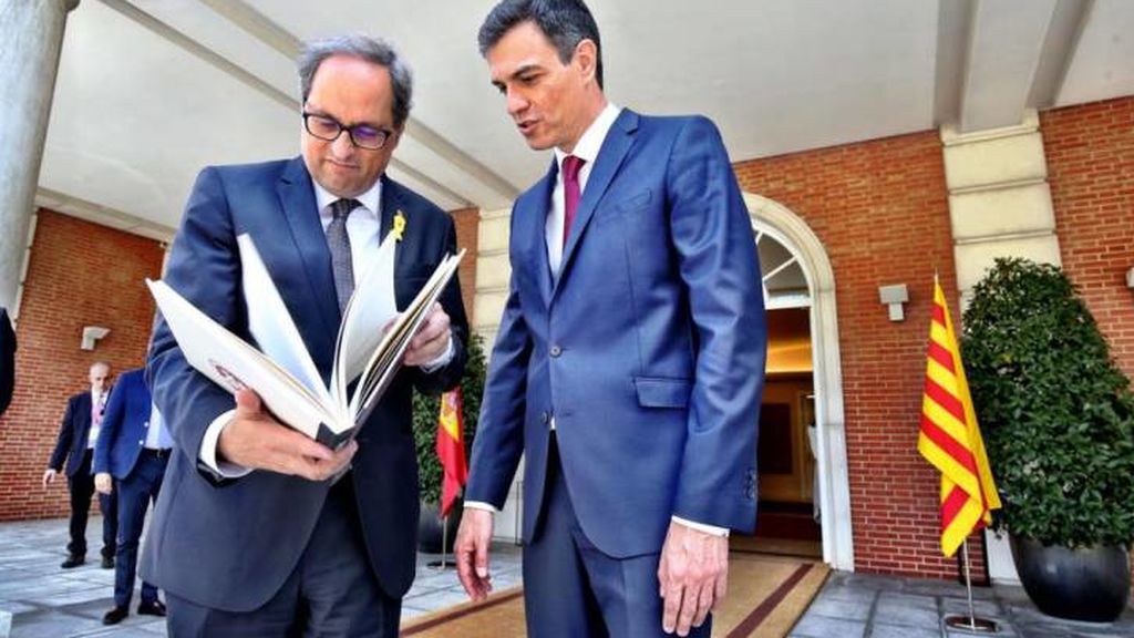 Torra avisa que votarán no , si Sánchez no asume el referéndum Torra avisa que votarán no , si Sánchez no asume el referéndum