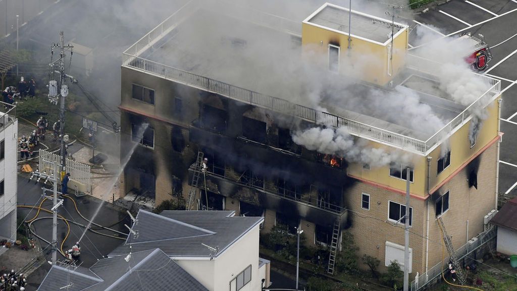 Fallecen 33 personas en un incendio en los estudios Kyoto Animation en Japón