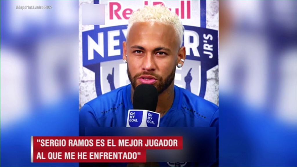 Neymar elogia a Sergio Ramos: "Es el mejor jugador al que me he enfrentado nunca"