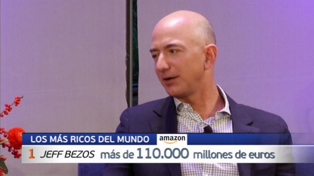 Bezos sigue siendo el más rico del mundo y Gates cae, por primera vez, al tercer puesto