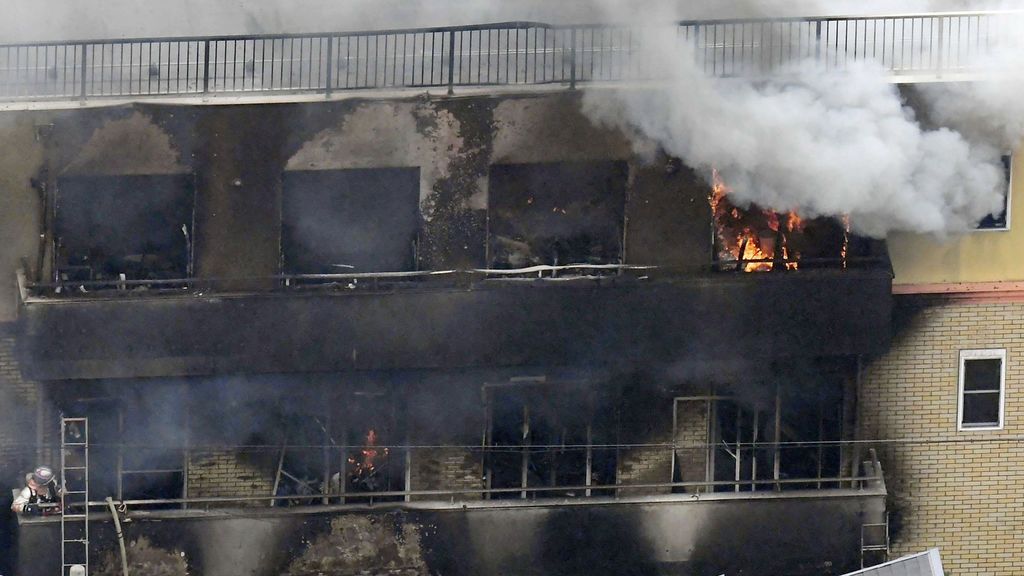 Provoca la muerte de 33 personas tras causar un incendio en una empresa en Kioto al grito de “vais a morir”