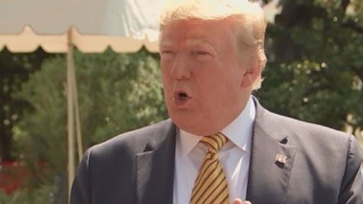 Trump: " No me gustaron los gritos " del mitin en Carolina del Norte Trump: " No me gustaron los gritos " del mitin en Carolina del Norte