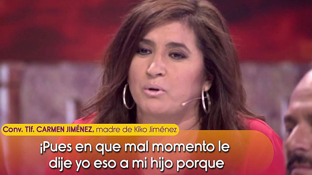 La madre de Kiko Jiménez arremete sin piedad contra Gloria Camila