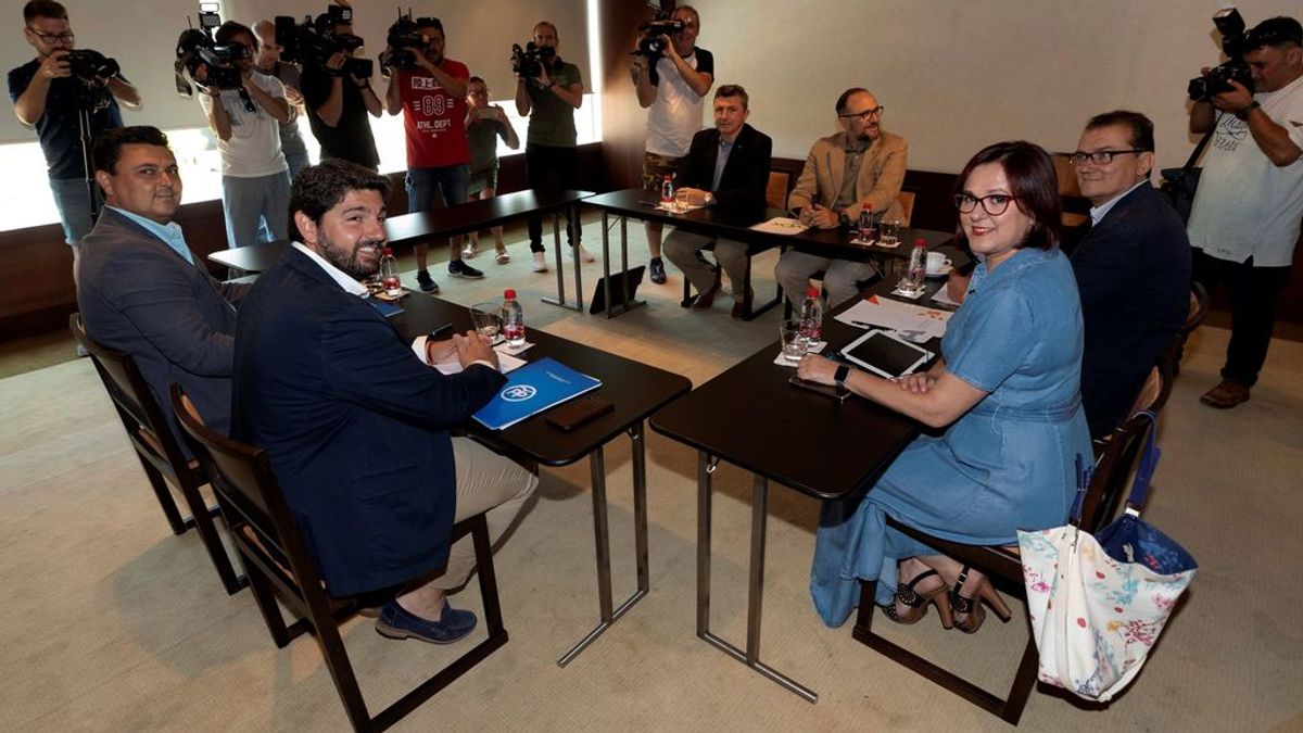 Acuerdo de Gobierno en  Murcia: PP y Ciudadanos aceptan el documento de Vox
