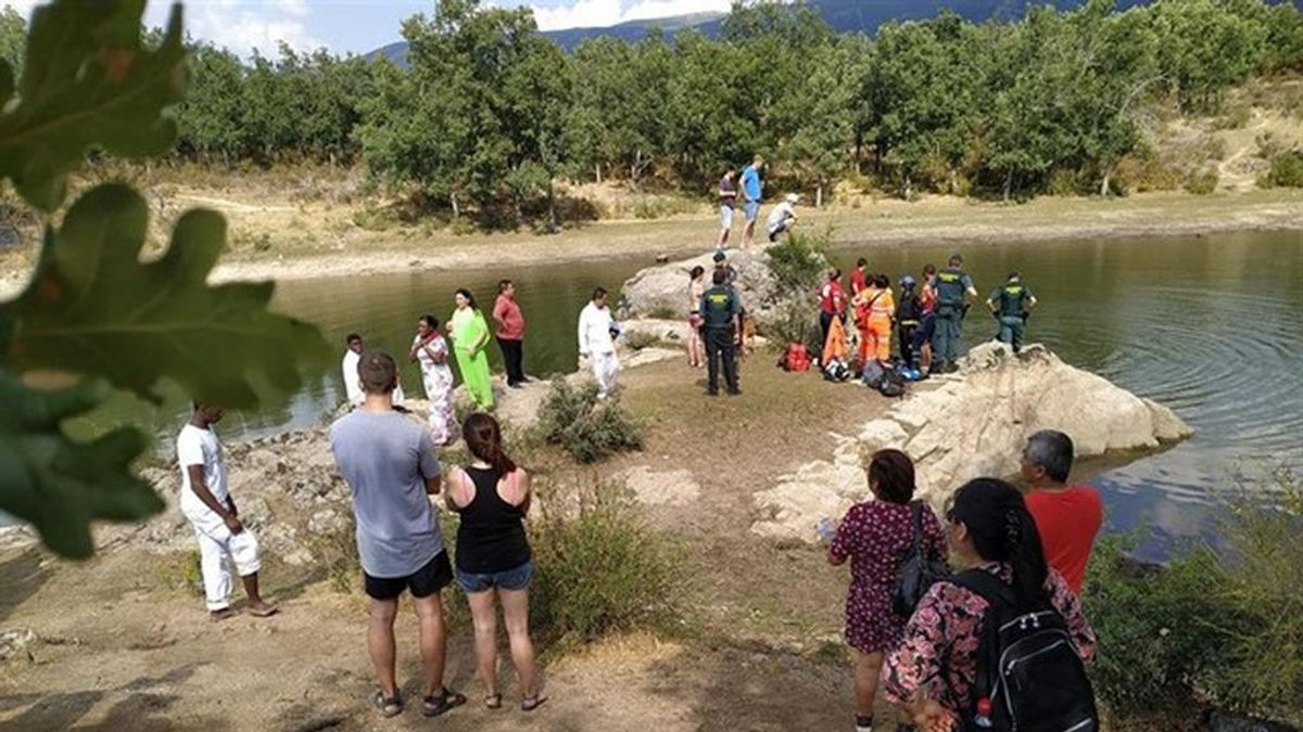 Rescatan el cadáver del menor de 15 años que se ha ahogado en el pantano del Pontón (Segovia)