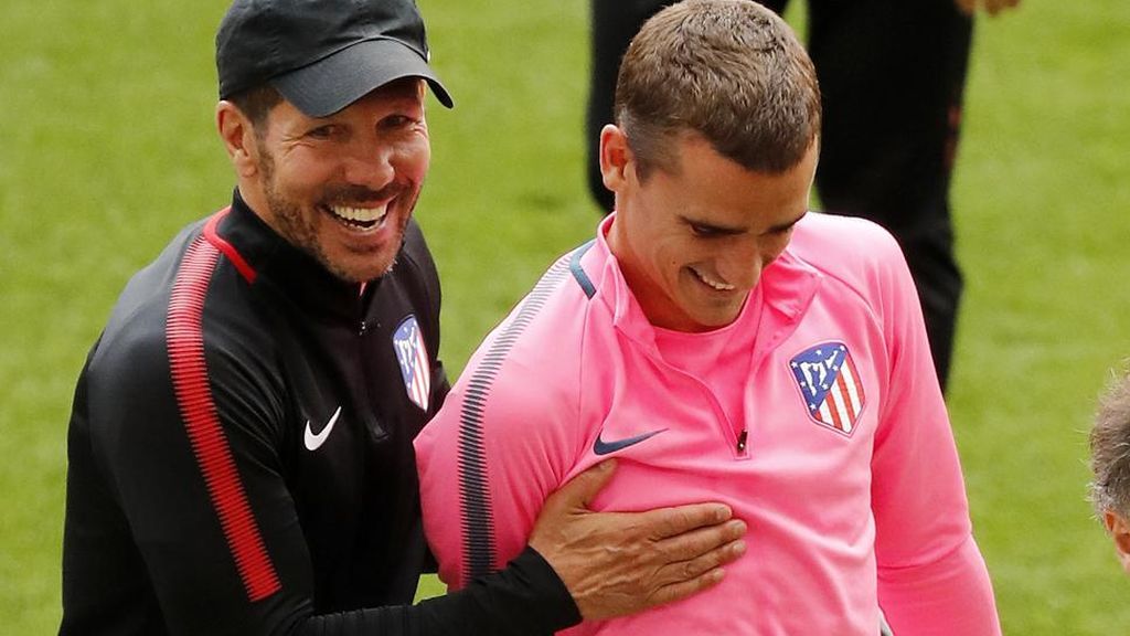 Simeone defiende a Griezmann: "Se ha ido a un equipo extraordinario como el Barcelona"