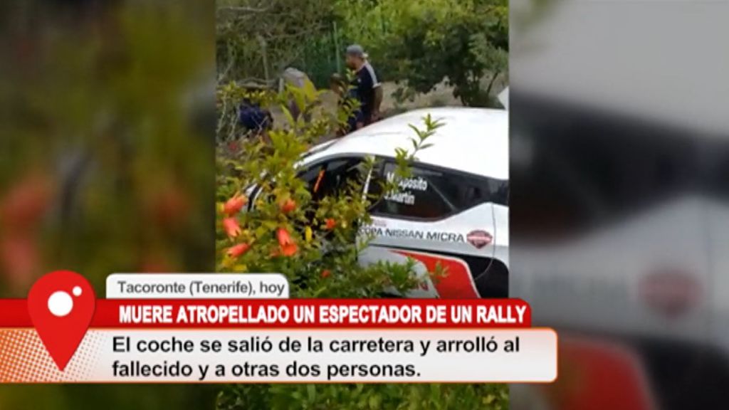 Muere un espectador del Rallye Ciudad de La Laguna tras ser arrollado por un coche