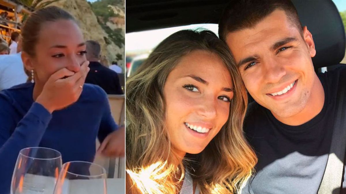Álvaro Morata sorprende a Alice Campello en el día de su aniversario: "Mi princesa" Álvaro Morata sorprende a Alice Campello en el día de su aniversario: "Mi princesa"