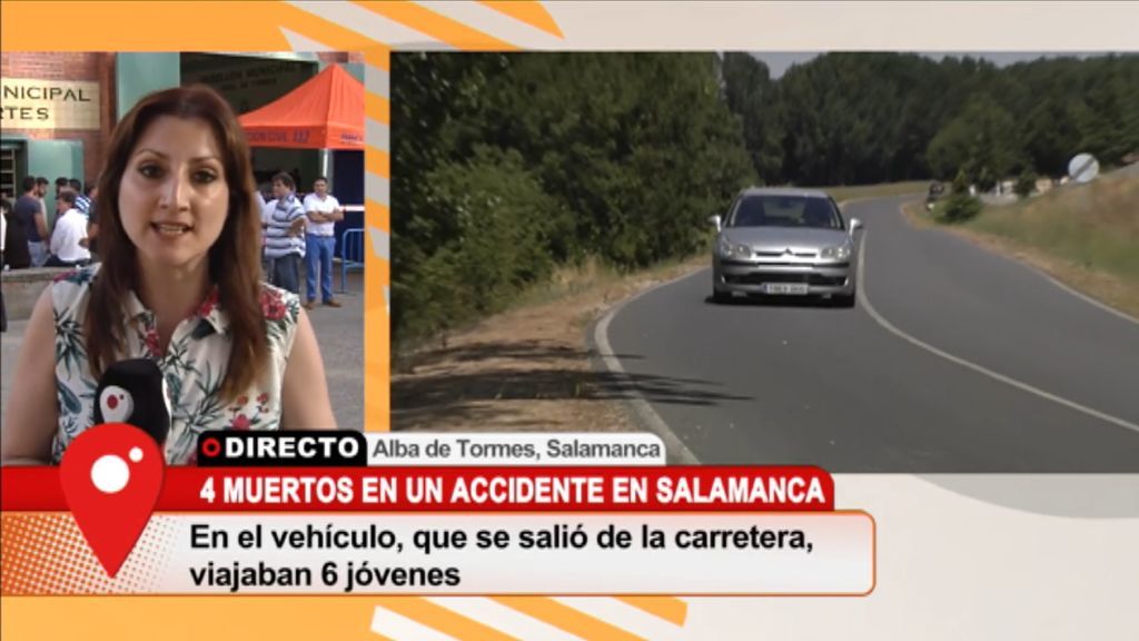 Cuatro muertos en un accidente de coche en Salamanca: en el vehículo viajaban seis jóvenes