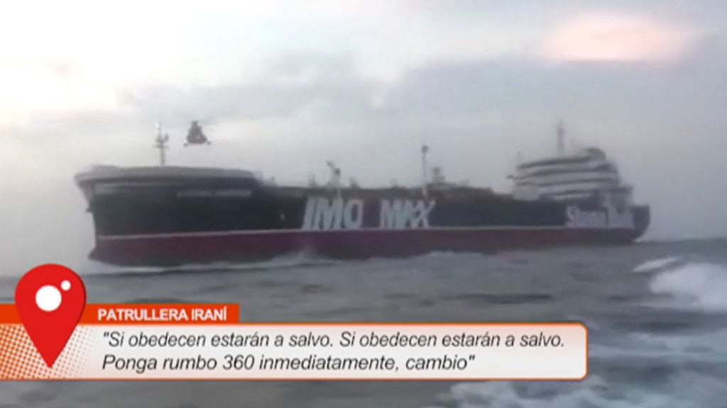 Salen a la luz los audios del asalto de las fuerzas armadas iraníes al petrolero británico