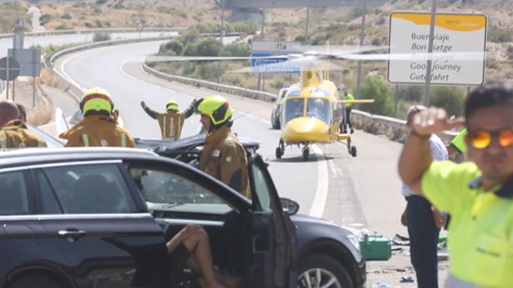 Nueva tragedia en las carreteras: tres muertos, entre ellos un bebé, en un accidente en El Campello, Alicante