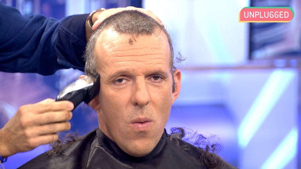 Joaquín Prat se cortó el pelo en directo en 'AR'
