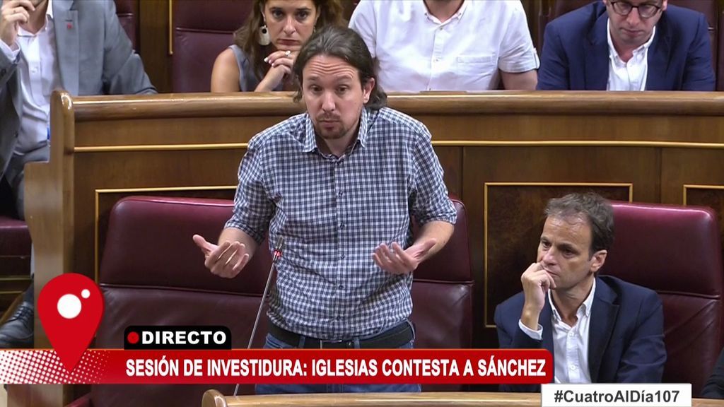 Iglesias: “Si convoca de nuevo elecciones, no será presidente nunca”