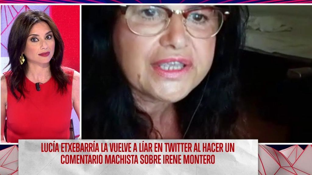 Lucía Etxebarría aclara su tuit sobre Irene Montero: "Si fuera una pareja homosexual daría igual, sigue dándose un conflicto de intereses"