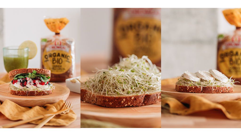 Sandwich de quinoa, paso a paso