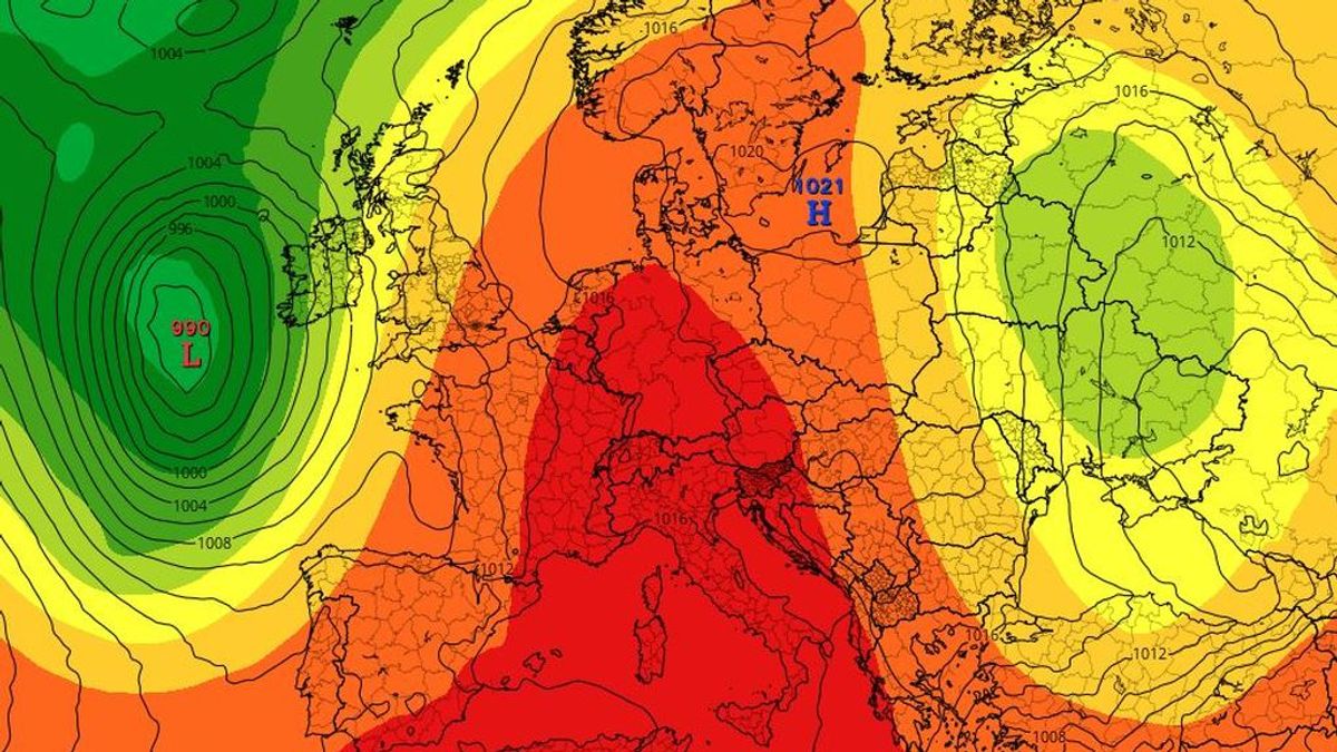 Anticiclón 'en omega' y borrasca: las razones de que el calor africano haya invadido Europa