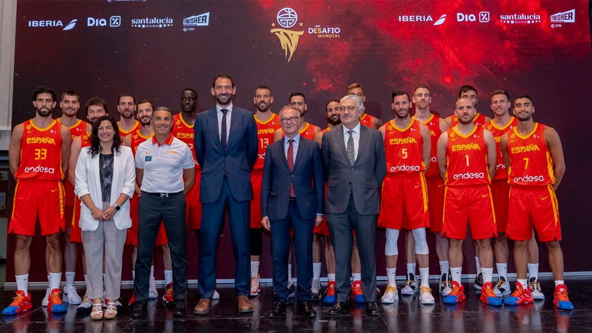 La Selección Española presenta su 'Desafío Mundial' para la Copa del Mundo FIBA