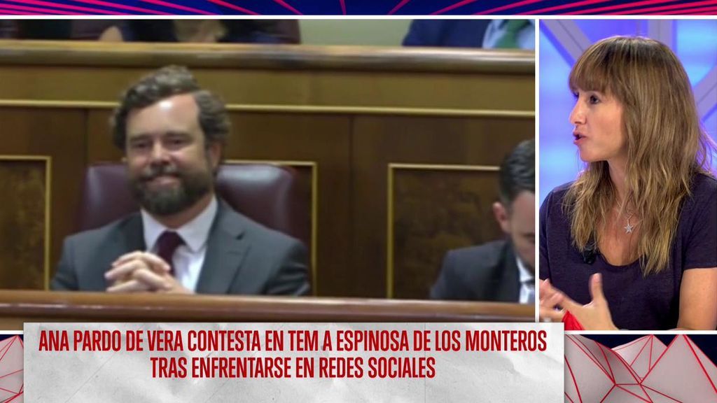 Polémica en Twitter: A Espinosa de los Monteros le entra la risa tras un discurso sobre violencia de género