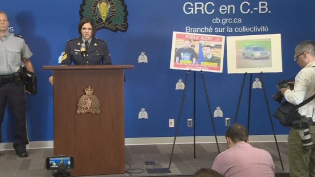 Buscan en Canadá a dos jóvenes sospechosos de tres muertes