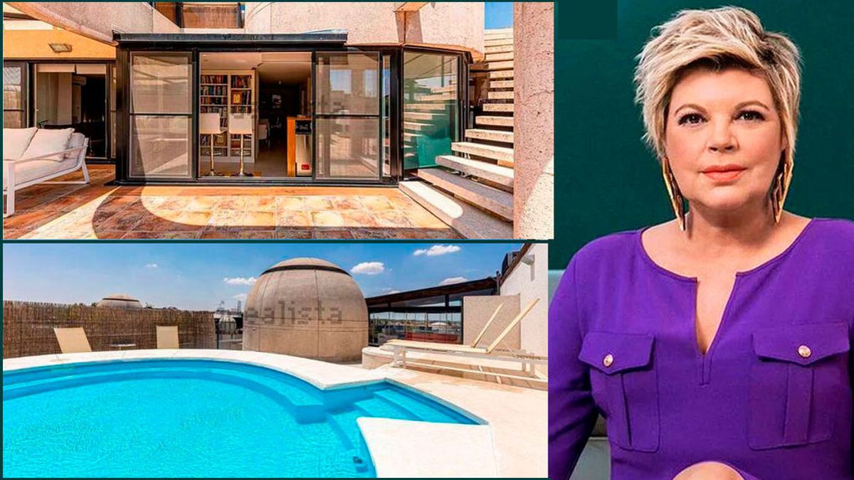 Así es el espectacular ático de Terelu, en venta por 1,4 millones de euros Así es el espectacular ático de Terelu, en venta por 1,4 millones de euros