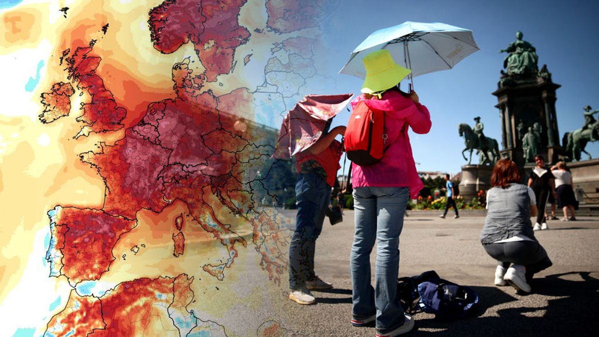 Infierno en Europa: el jueves se alcanzarán nuevos récords absolutos de temperatura