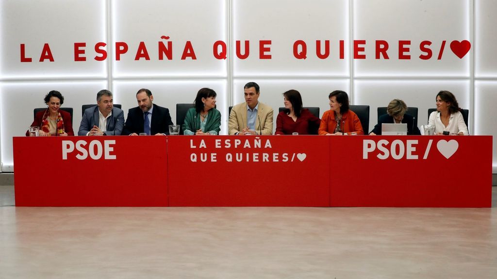 Reunión de la Ejecutiva del PSOE