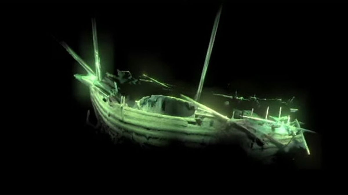 Encuentran un barco intacto en el Mar Báltico que tendría más de 500 años