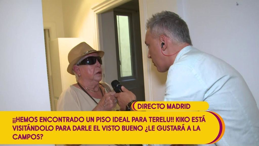 Kiko Hernández visita un piso ideal para Terelu Campos: "Tiene caja fuerte Terelu, no la vas a usar mucho pero bueno, la tienes"