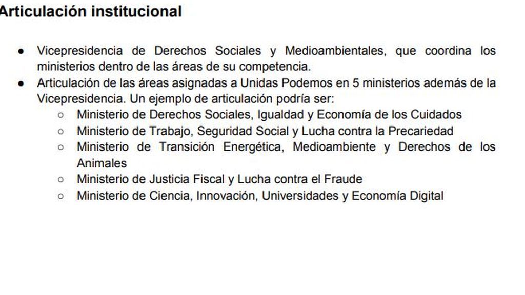 exigencias podemos a psoe página 2