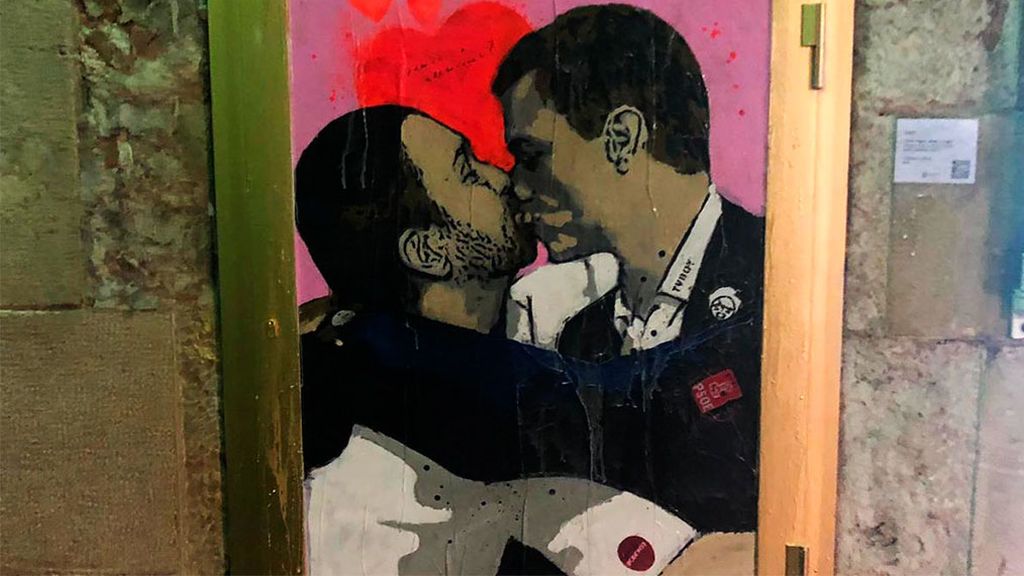 20190725 VIDA PEDROSANCHEZ PABLOIGLESIAS GRAFITI