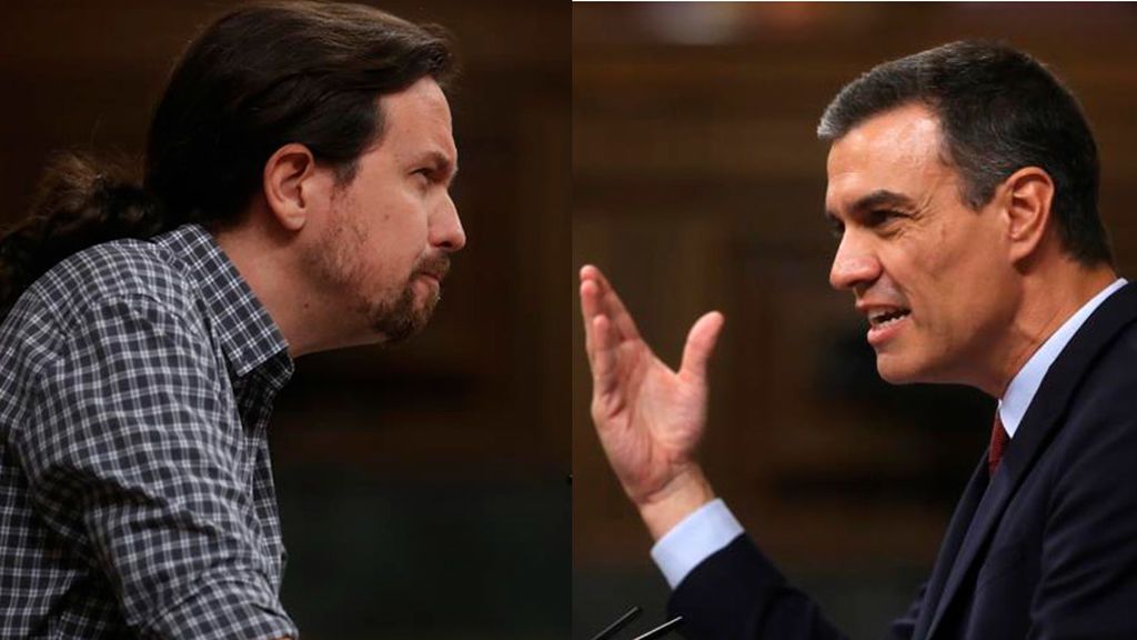 Sánchez e Iglesias llegan a la investidura con una ruptura casi total Sánchez e Iglesias llegan a la investidura con una ruptura casi total