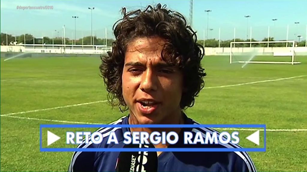Pepe 'El Gitano', el cantante del Recreativo de Huelva, reta a Sergio Ramos: "A ver si canta mejor que yo"