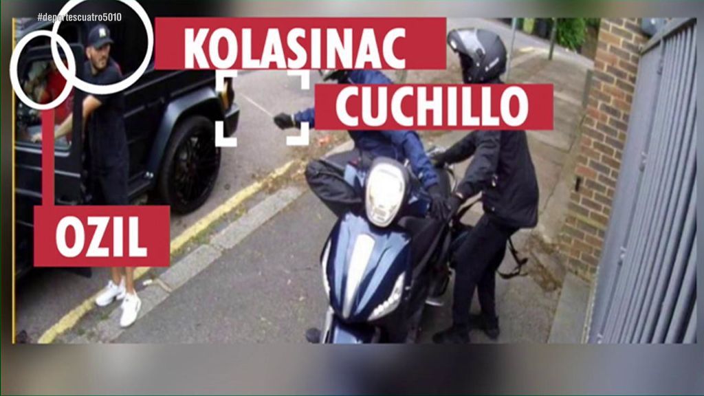 La reconstrucción del asalto que sufrieron Özil y Kolasinac: Del robo con cuchillos, a la persecución por Londres