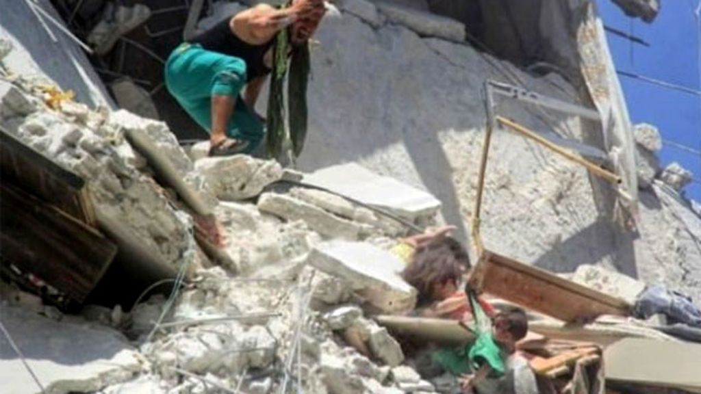 El horror en Siria con una imagen