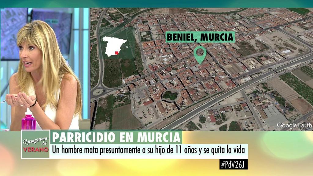 Carmen Carcelén, sobre el el presunto parricidio en Murcia: "Es una decisión muy drástica quitar el derecho de un padre a visitar a su hijo"