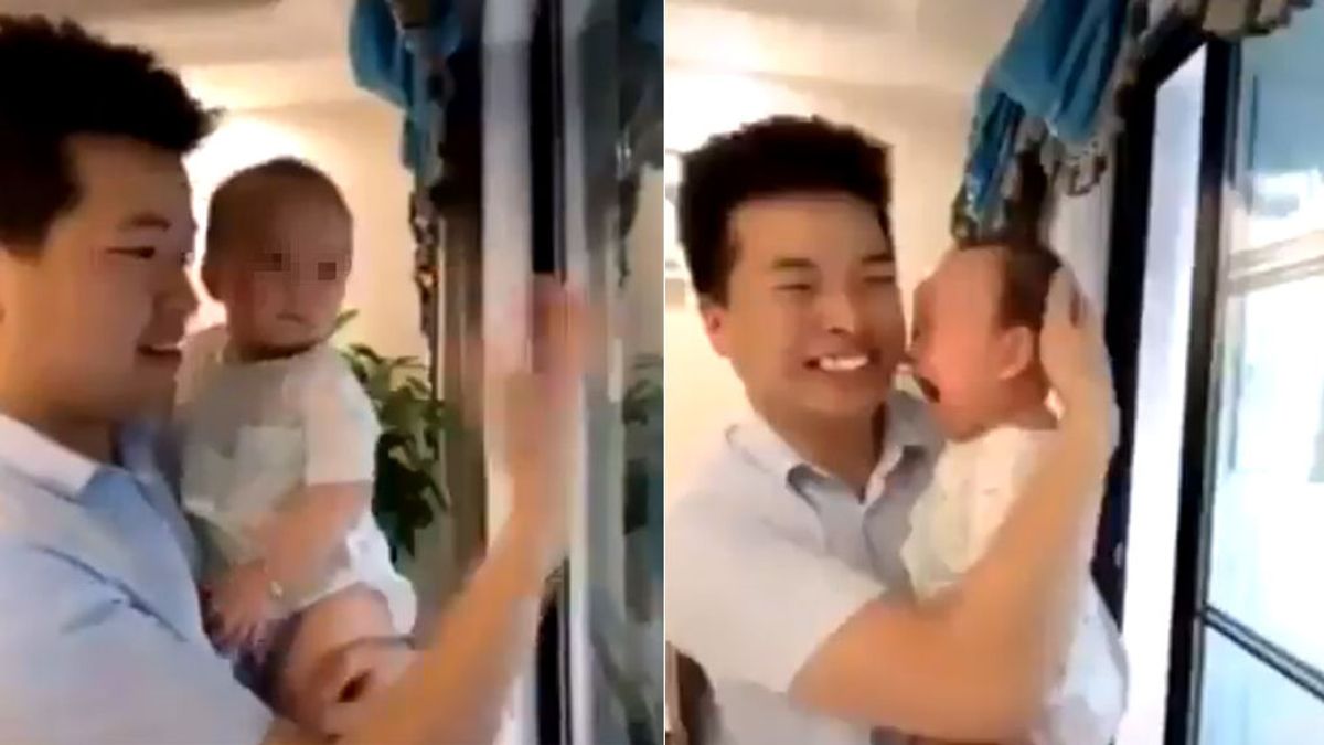 La razón por la que los bebés lloran con el nuevo reto viral La razón por la que los bebés lloran con el nuevo reto viral