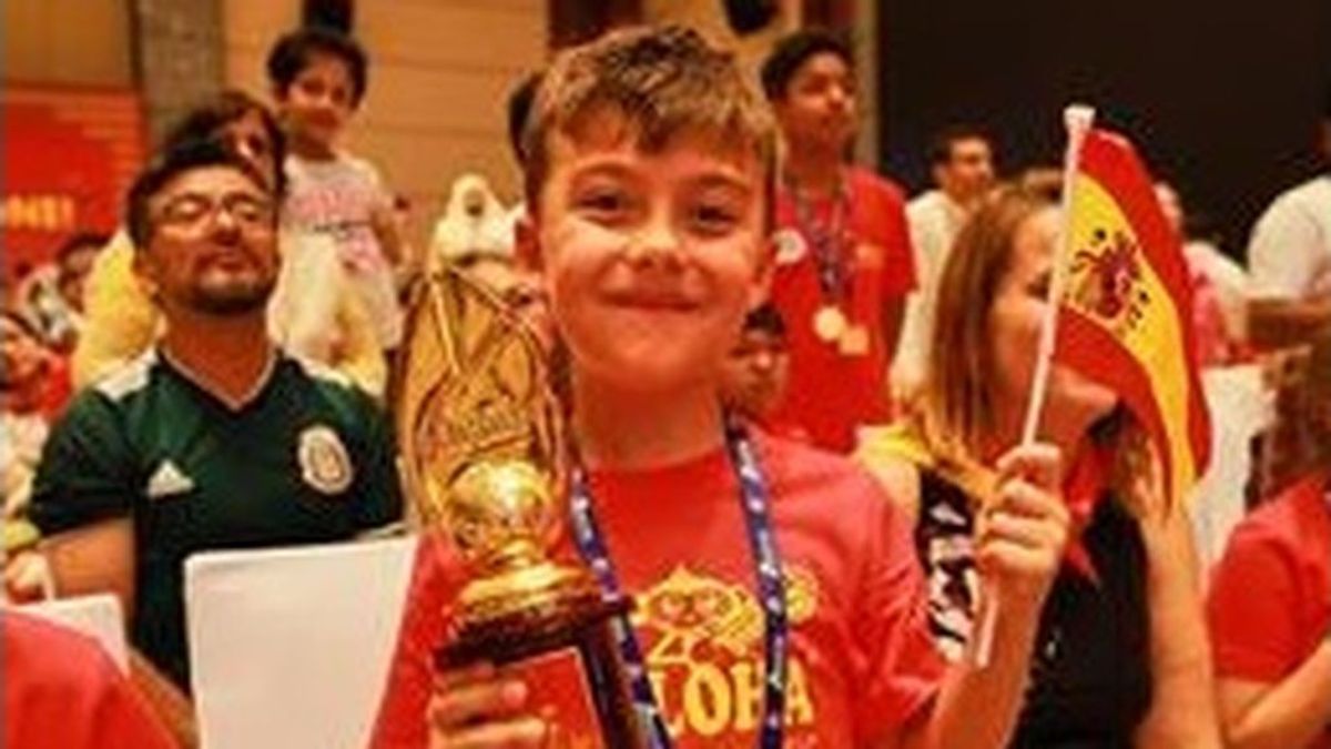 Guillermo, un niño leonés de 7 años, tercer puesto en el Campeonato Mundial de Cálculo Mental